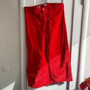 Universal Thread Bold Red Wide Leg Pants